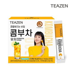 [티젠] 콤부차 유자 30스틱