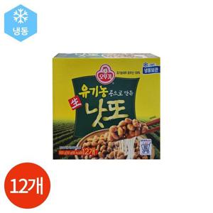 갤러리아_오뚜기 유기농 낫또 50g x 12개