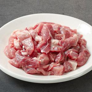 [숨비포크]제주 한돈 뒷다리살 (찌개용) 500g x 4팩