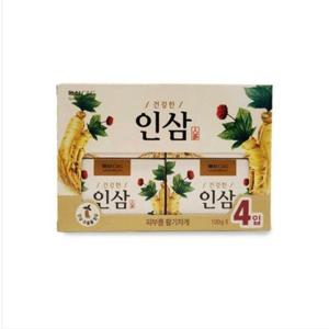 인삼비누 고급스런 미용비누 목욕비누 100g 4개입