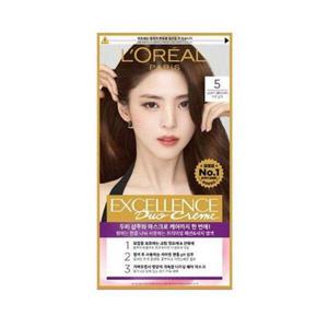 갤러리아_로레알 엑셀랑스 듀오 크림 5호 자연 갈색