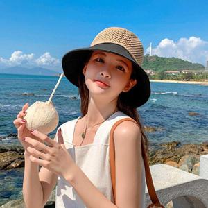 데일리템 라탄 라피아햇 왕골 여름 모자 밀짚모자 비치 바캉스