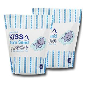 키사 퓨어 샌드 벤토나이트 고양이 모래 6.4kg (WDAFE08)