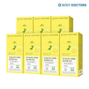 [바디닥터스] 유기농 NFC 레몬즙 프리미엄 100 X 7개입 (총 98포)