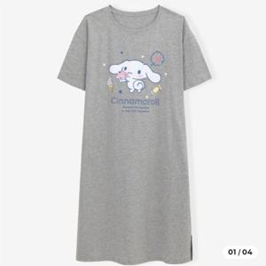 [레노마 이너웨어]시나모롤 여성 5부 원피스 JE16F61736