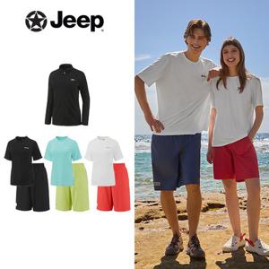 [JEEP] 여성 래쉬가드 셋업 3종