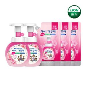 아이깨끗해 250ml 용기 2개 + 200ml 리필X3개 (향 택1)