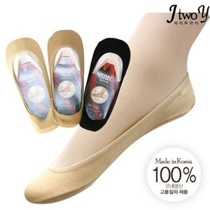 [제이코튼]국산 심플면덧신 페이크삭스 여성덧신