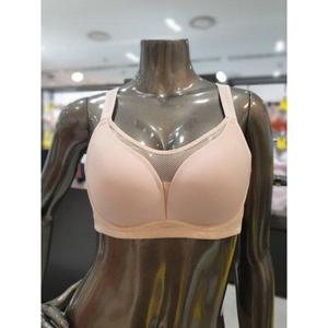 갤러리아_베이지 메쉬 스포츠 노와이어 브라 (80A90B,90C) WBWBR3J45T