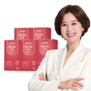 [휴온스] 박미선 갱년기유산균YT1 분말 엘루비 메노락토 프로 15포 × 5박스, 75일분
