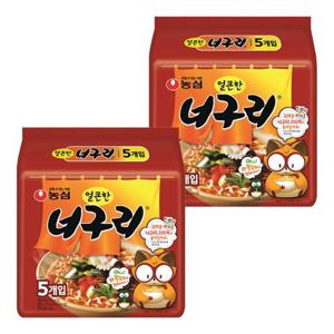 [농심] 너구리 얼큰한맛 10봉