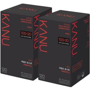 갤러리아_맥심 카누 마일드미니 100T+20T x 2개
