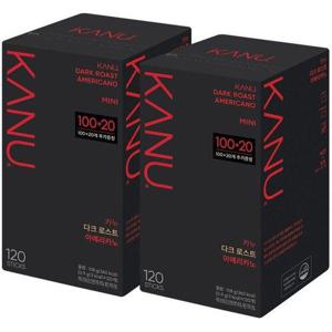 갤러리아_맥심 카누 다크미니 100T+20T x 2개