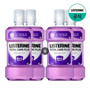 [리스테린]토탈케어 플러스 750ml 2개+2개