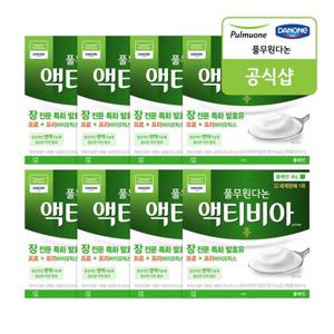 [풀무원다논] 떠먹는 액티비아 플레인 4입(80g x 4입) x 8개