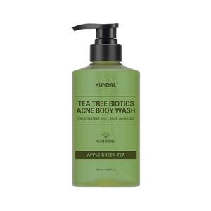 쿤달 티트리 바이오틱스 아크네 바디워시 애플그린티 500ml x1개