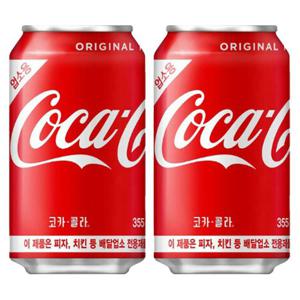 코카콜라 뚱캔 355ml x 24캔 업소용 음료 음료수 탄산음료 탄산소캔