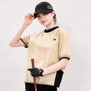 [체스]미우 퍼포먼스 콜레스 여성골프 쿨냉감 반팔티셔츠 여자여름골프티셔츠 바람막이티셔츠