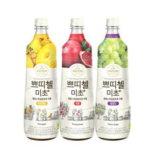 [CJ]쁘띠첼 미초 900ml 3종 석류+청포도+파인애플