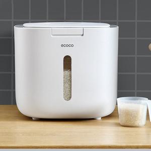 쌀통 압축 진공쌀통 10kg 대용량 잡곡보관 편리한세척 자동압력조절 쌀벌레방지 쌀통 K335