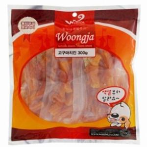 강아지간식 강아지 치킨 고구마말이 300g 1P 애견 영양 육포