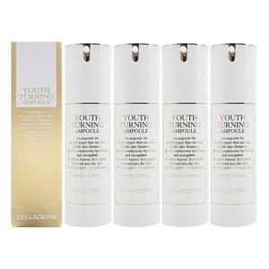 [셀라덤][CELLADERM] 셀라덤 유스 터닝 앰플 40ml 4개 이찬석 홈쇼핑 유턴앰플