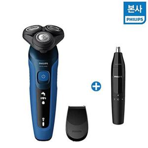[필립스]쉐이브앤고  S5466/17 면도기 + 코털제거기