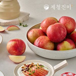 (6/13일부터 순차출고)[산지직송] 제철진미 경북 햇 달콤 아삭 신비복숭아 2.5kg