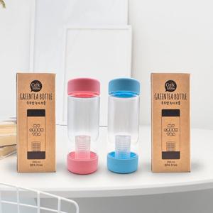[1+1] 쿡투맘 트라이탄 녹차보틀 395ml BPA FREE 뜨거운물 OK 4단분리