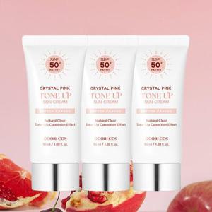 [댕기머리] 크리스탈 핑크 톤업 선크림 50ml 3개