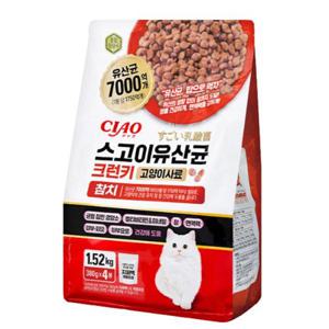 CIAO 이나바 스고이 유산균사료 1.52kg 크런키 참치