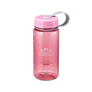 락앤락 에코슬림 휴대용 스포츠물병 400ml 핑크 (WAC5ECB)
