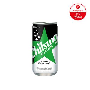 롯데칠성 칠성사이다 제로 210ml x 60개