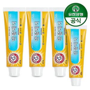 [유한양행] 암앤해머 덴탈케어 오리지날 치약 기획세트 (127gx3개+100gx1개)