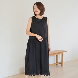 엄마옷 마담4060 리브레이어드롱원피스-QOP2503009-