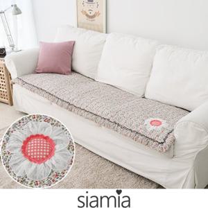 siamia 시원한 덴드 시어서커 쿨링 여름 쇼파패드 4인(65X240)