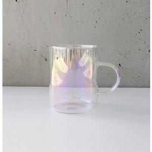 유리컵 머그잔 오로라컵 유리잔 글라스 물컵 430ml