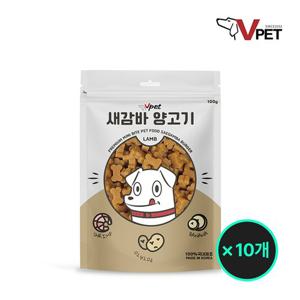 브이펫 새감바버거 양고기 100G 10팩 / 새우 감자 바나나 그리고 양고기