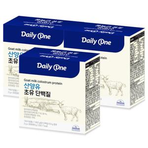 데일리원 산양유 초유 단백질 3통