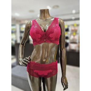 갤러리아_루비레드 노와이어 브라,팬티SET (AD컵,90A,90B) [저스트마이사이