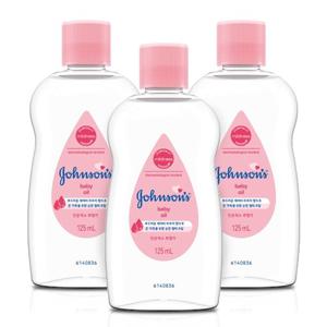 존슨즈 베이비 오일 125ml x 3개