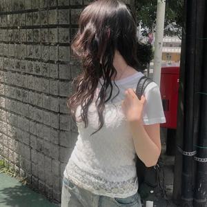 [모어오브]마틸다 레이스 나시 레이어드 탑