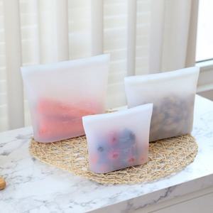 바른락 스탠드 실리콘 지퍼백 3P세트(500/1000/1500ml)