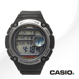 CASIO 카시오 AE-3000W-1A 남성용 메탈밴드 시계