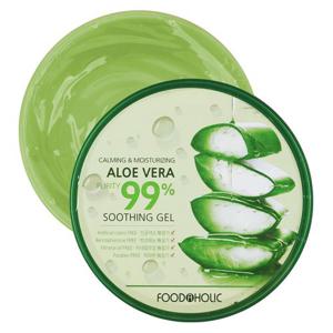 푸드어홀릭 알로에베라 수딩젤 300ml /알로에 수분크림 병풀추출물함유 진정 보습