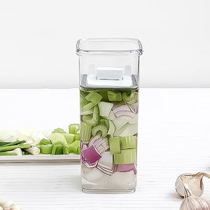 1800ml 스카이락 밀폐용기 정 4호 누름판 그레이/김치통/절임용기/김치 장아찌/밀폐용기/보관용기/반찬통
