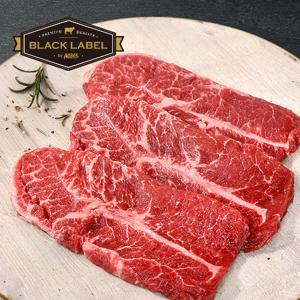 [25.09.11일까지]블랙라벨 초이스등급 ?에이징 부채살 400g X 2팩 (총800g)