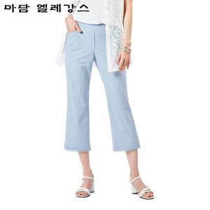 [마담엘레강스][마담엘레강스] 아이리스 쁘띠 레이스 포인트 슬랙스 K231SL04