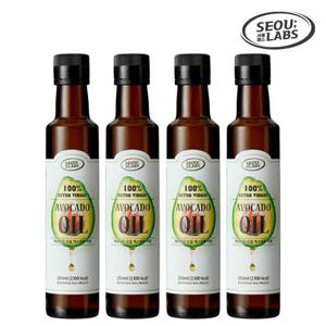 [서울랩스] 아보카도 오일 엑스트라 버진 250ml 4병