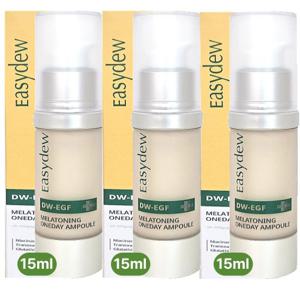 대웅제약 이지듀 EGF  멜라토닝 원데이 앰플 15ml 3개